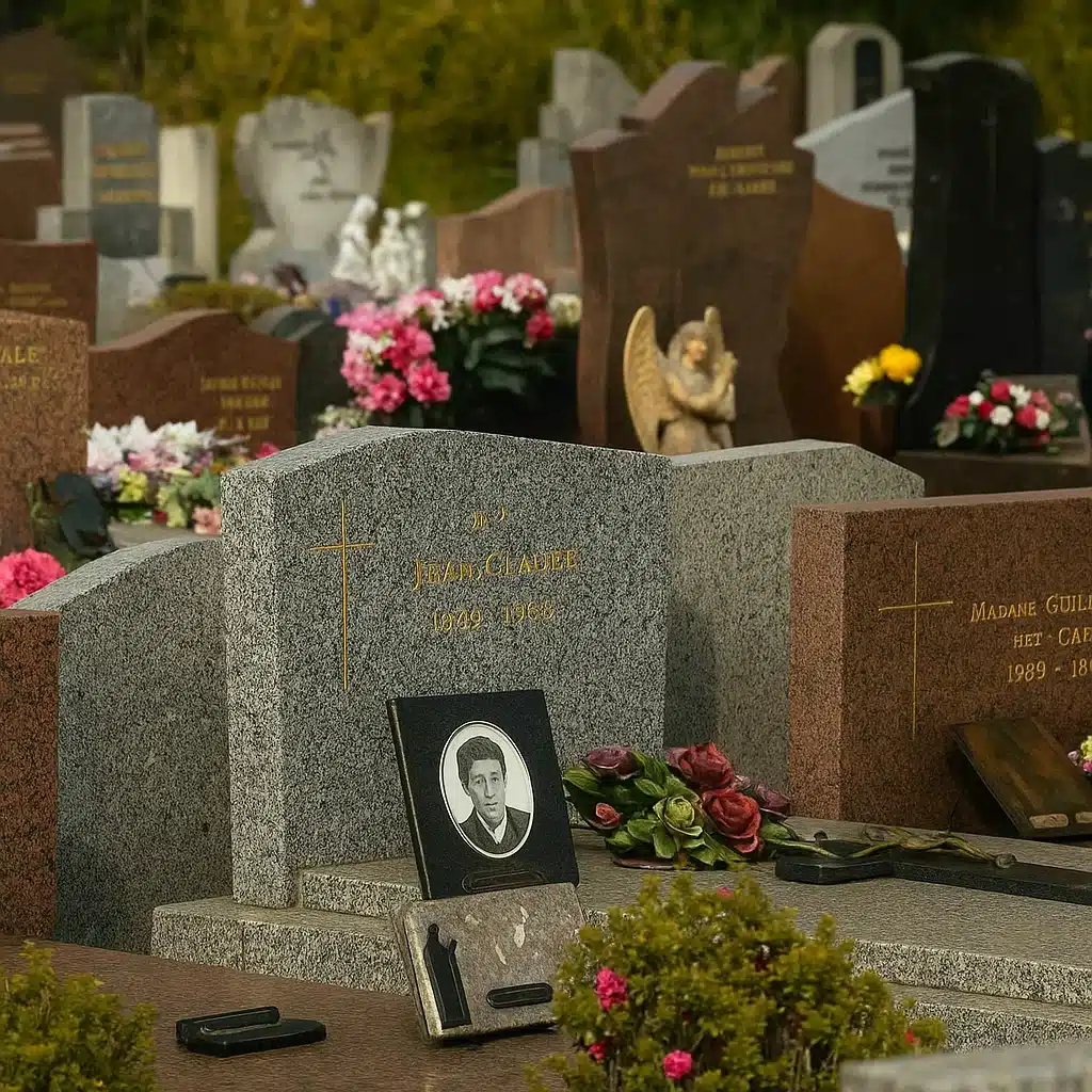 Découvrez notre guide complet sur les ornements funéraires : plaques, vases, stèles, matériaux et personnalisation. Conseils et accompagnement par les Pompes Funèbres Gimenez à Toulouse.