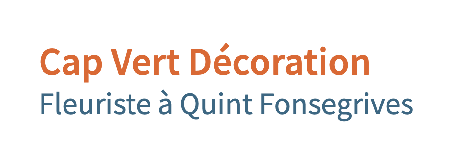 cap vert décoration fleuriste