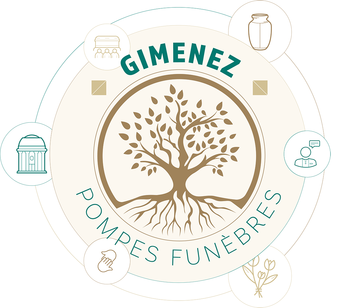 pompes funèbres gimenez illustration logo pictos 3