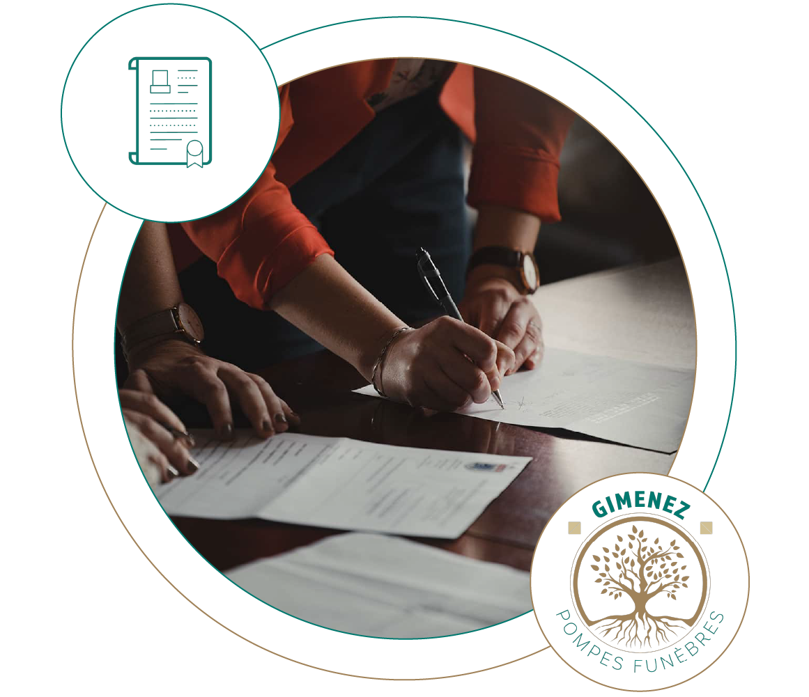 pompes funèbres gimenez illustration logo pictos 3