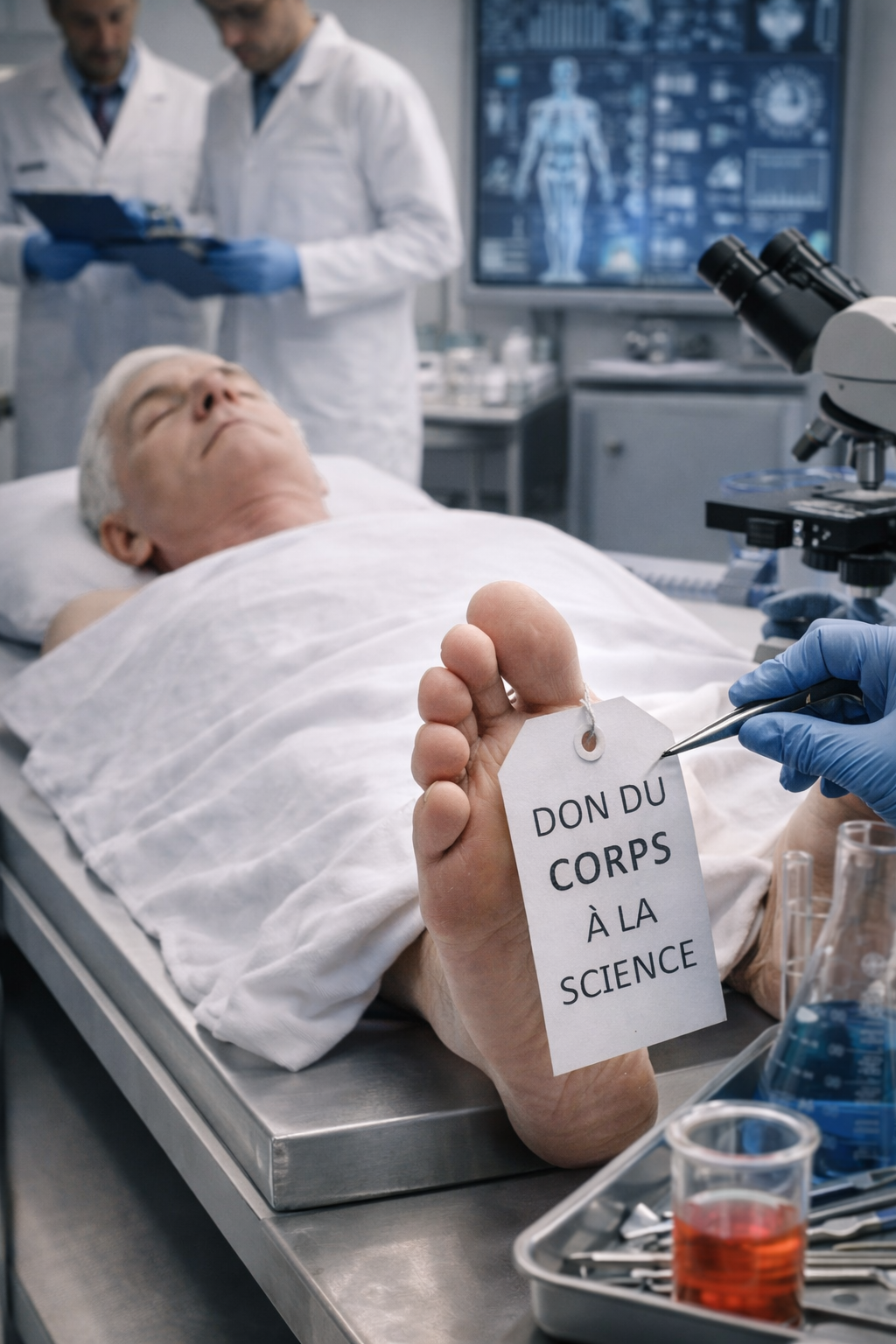 Le don du corps à la science : inscription, conditions, ce qui se passe au décès et possibilités de cérémonie d’hommage pour les proches.